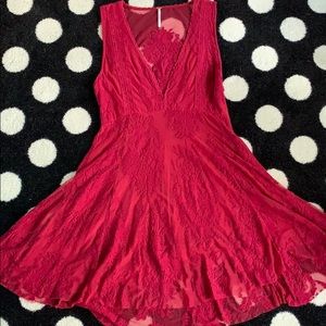 Free People Lace Sleeveless dress